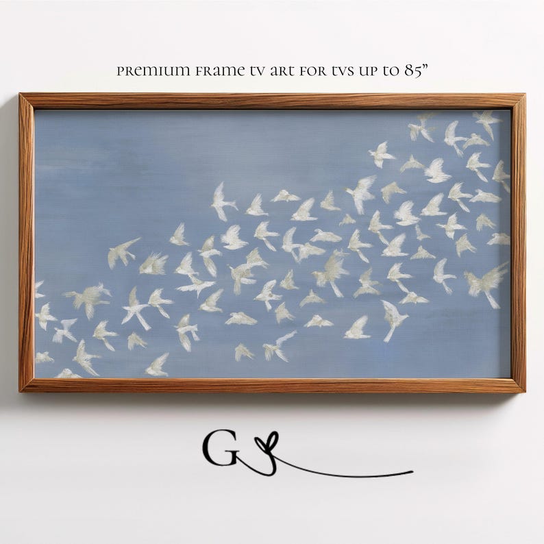 Abstract Bird Artwork Print, Premium Frame, Modern Wall Decor for Living Spaces