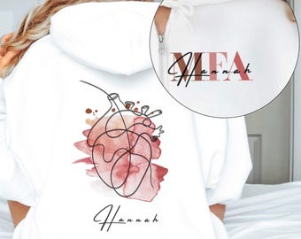 Personalisierter MFA Zip Hoodie mit Namen - MFA Geschenk - MFA Prüfung - Abschlussprüfung - Examen Abschluss bestanden Geschenke Team Jacke
