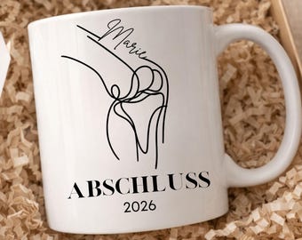Personalisiertes Physiotherapeut Abschlussgeschenk Kaffeetasse Mit Namen Physio Ausbildung Geschenk Physiotherapeutin Abschluss Keramiktasse