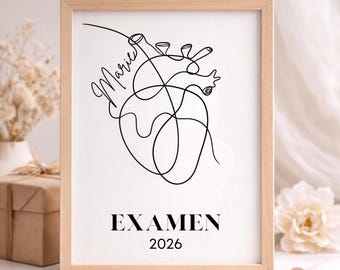 Personalisiertes Poster Abschluss Geschenk Pflege Krankenschwester Examen Abschlussgeschenk Erinnerung Dekoration Ausbildung Medizin OTA