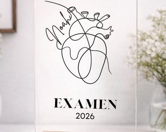 Personalisiertes Abschluss Geschenk Pflege Krankenschwester Examen Abschlussgeschenk Erinnerung Abschluss Dekoration Ausbildung Medizin OTA