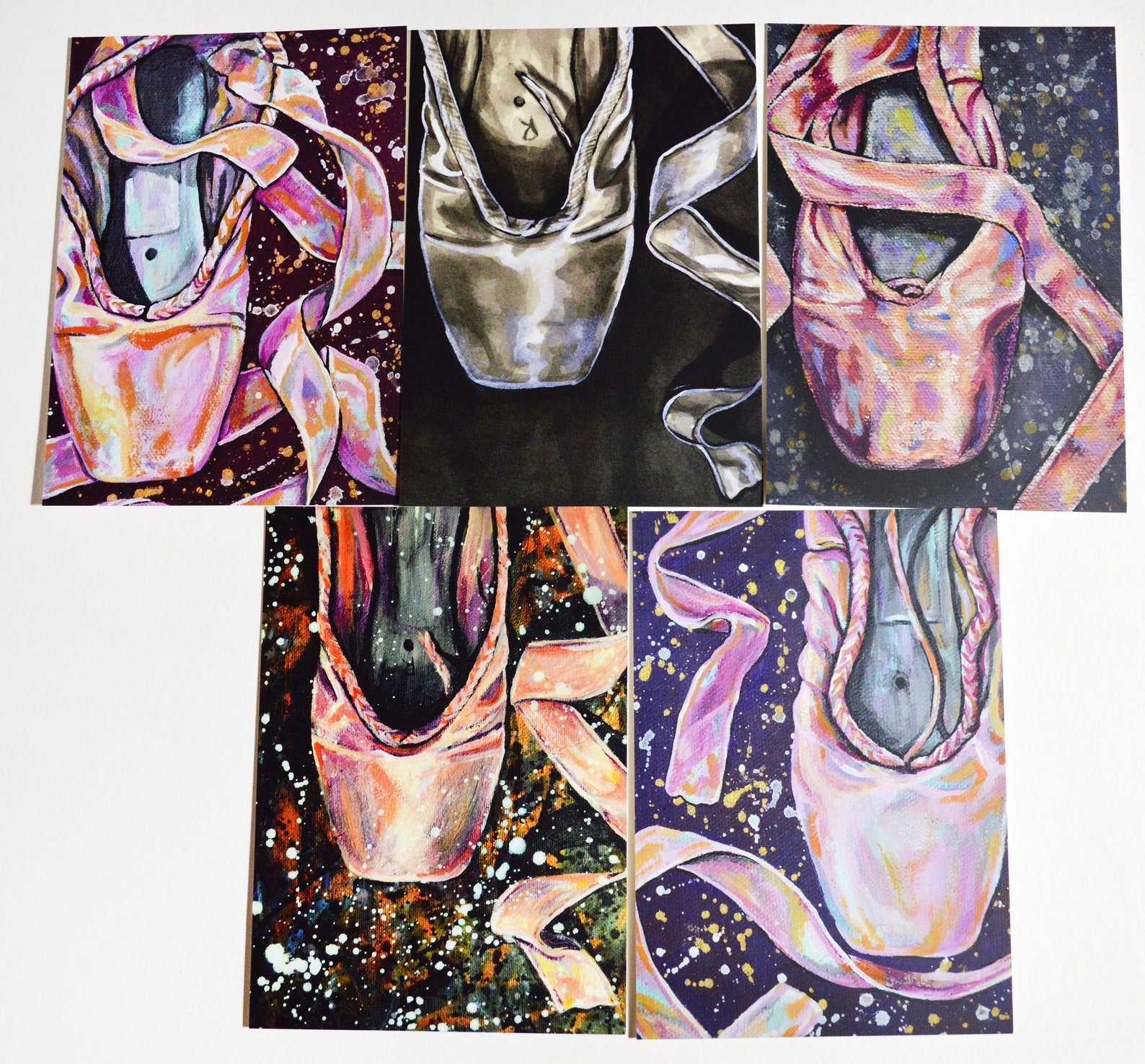 ballet pointe shoe fine art print