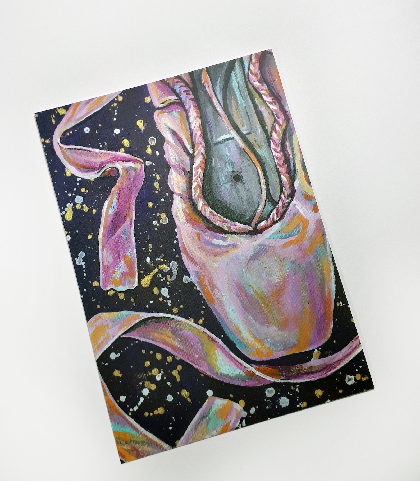 ballet pointe shoe fine art print
