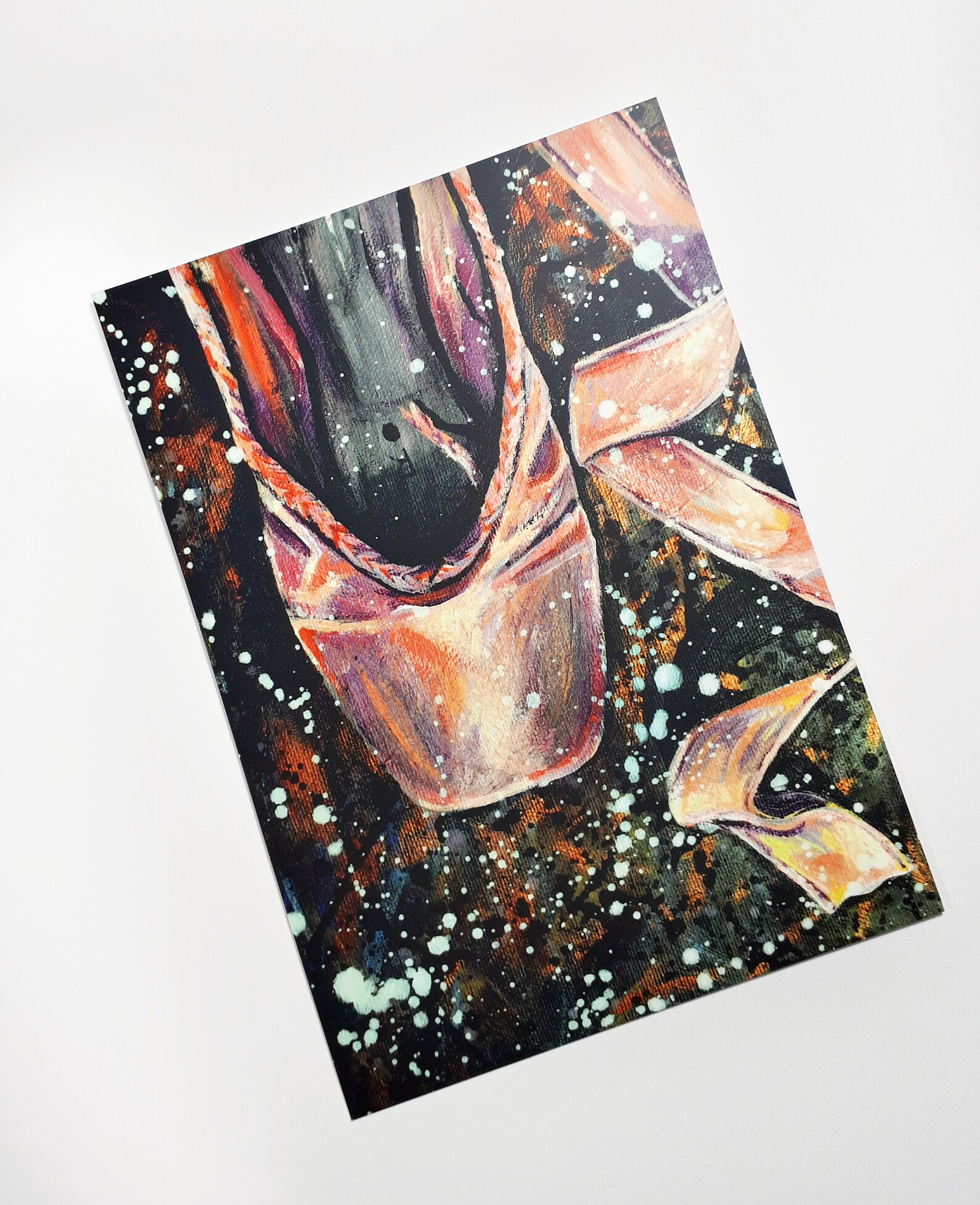 ballet pointe shoe fine art print