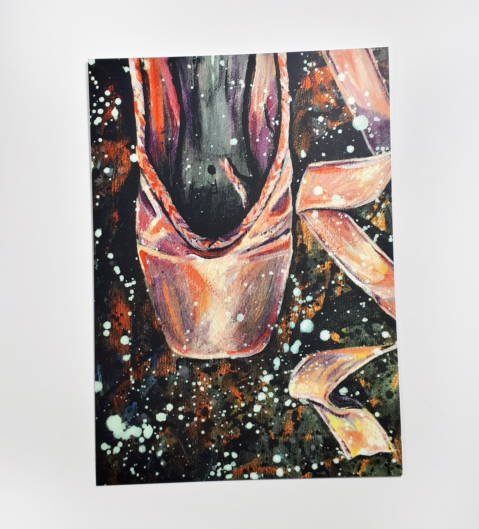 ballet pointe shoe fine art print