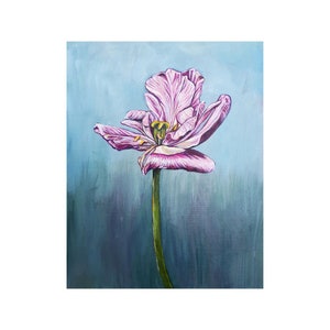 Tulip Acrylic Painting Original