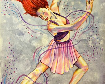 Original Painting -Moving Through