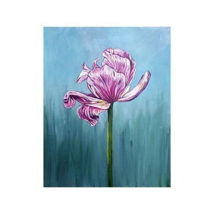 Tulip Floral Original Acrylic painting