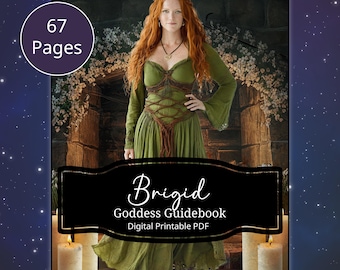 Brigid Goddess Guidebook: Celtic Rituals, Meditations, Spells (PDF Digital Download)