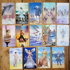 Wisdom of the Depths Tarot Deck: Sea Witch Ocean Theme - Etsy