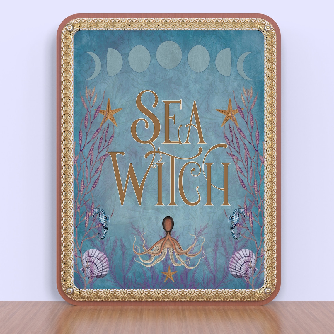 Sea Witch Art Print Wall Decor Ocean Sea Esoteric | Etsy