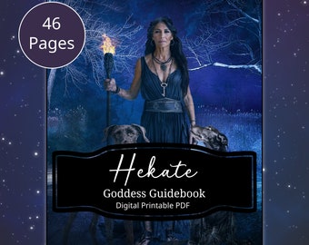 Leitfaden zur Göttin Hekate – Leitfaden zur Arbeit mit Hekate, Buch der Schatten, BOS, Grimoire-Seiten, digitaler Download, druckbares PDF, Wicca, Hexe