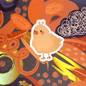Sticker mini poulet