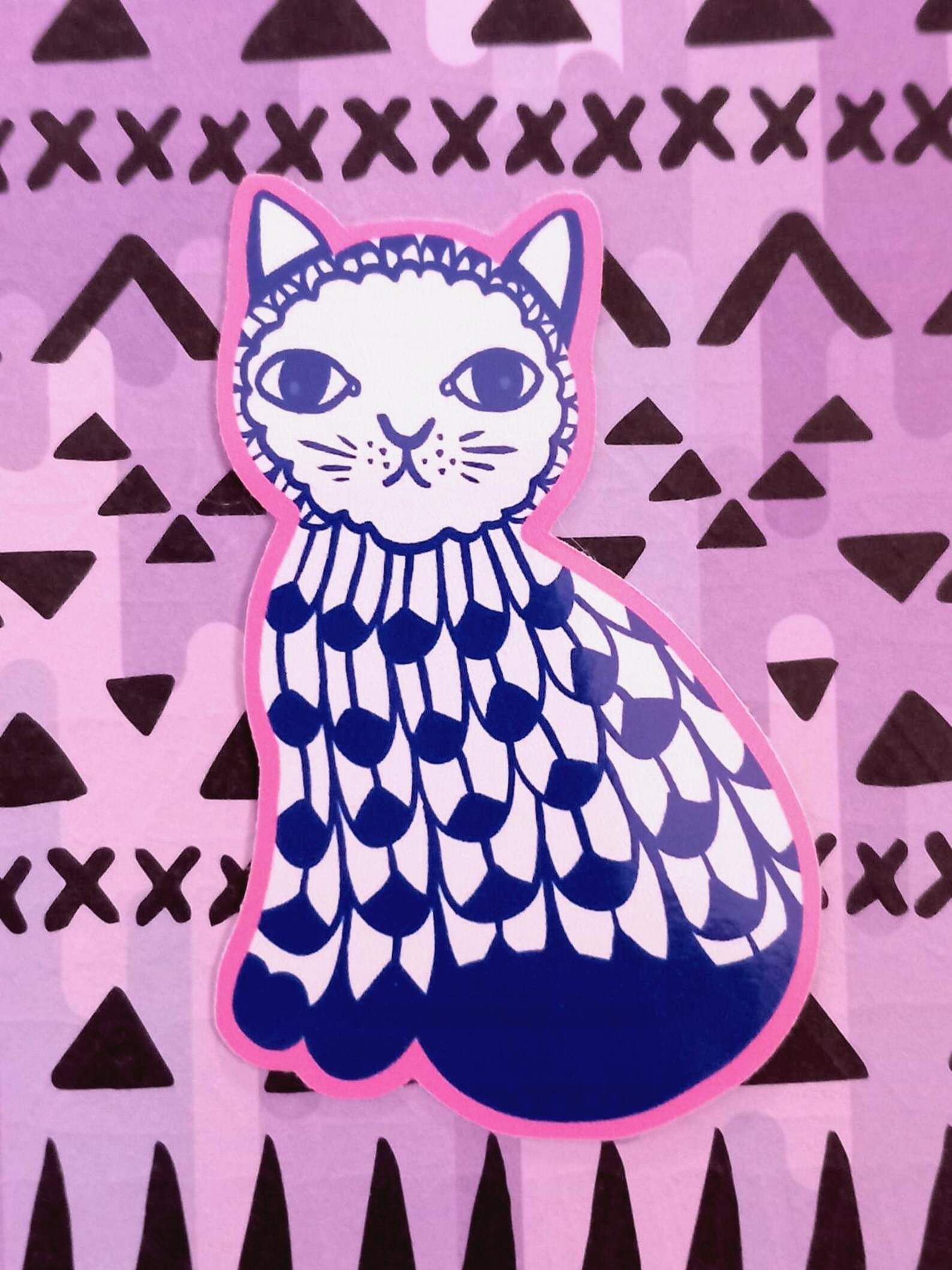 Ugly Ceramic Cat Sticker Etsy ugly-ceramic-cat-sticker-etsy