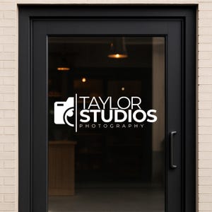 Custom Business Logo Decal - Storefront Window Sign