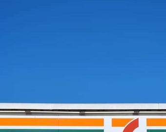 7-11 Poster Print A3