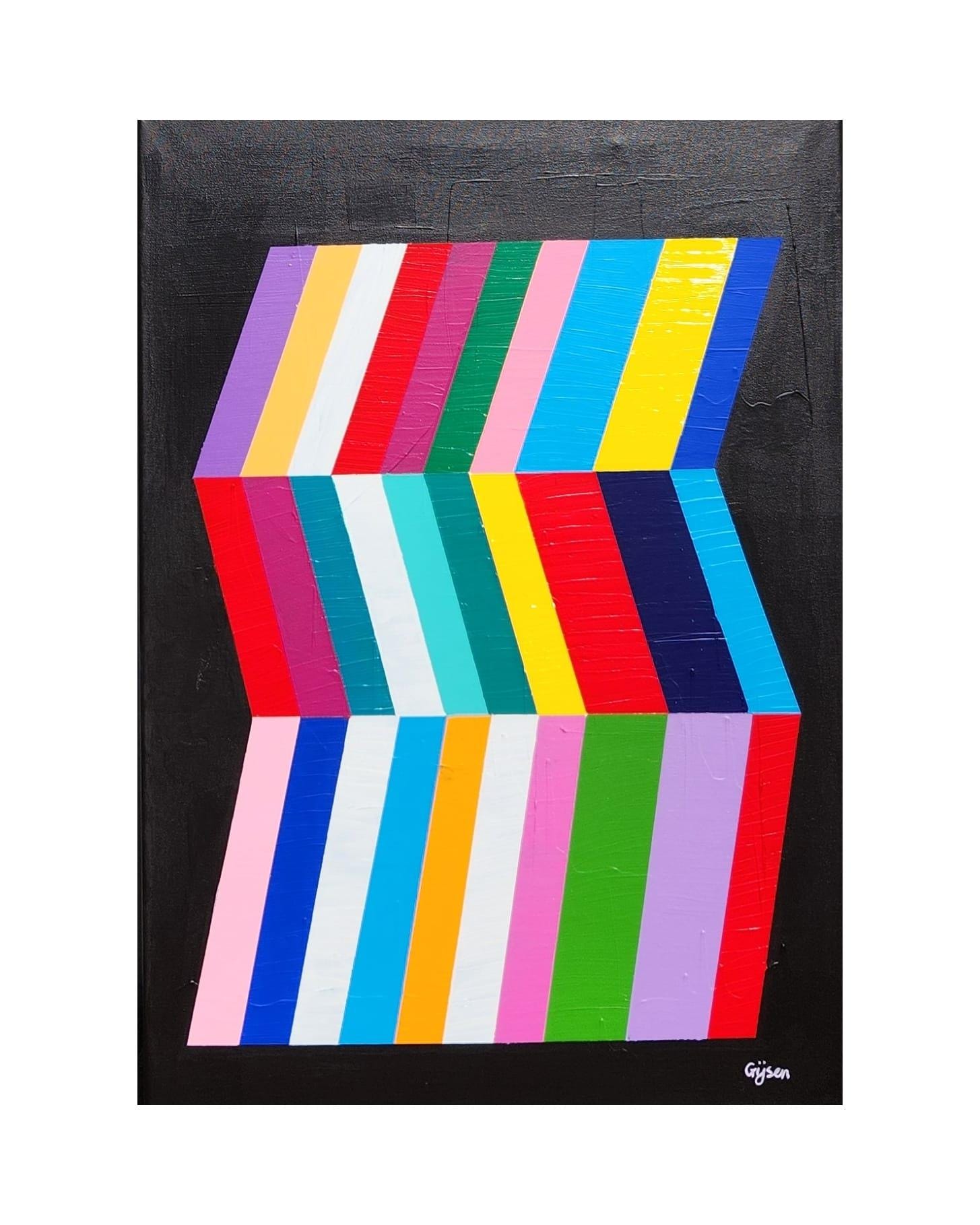 Step Of Colour Poster Print A3