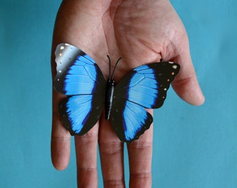 Butterfly On Hand Digital Print