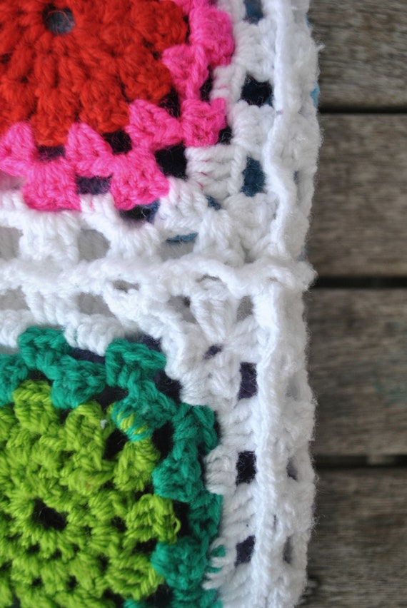 Items similar to Infant Crochet Blanket - Spring on Etsy