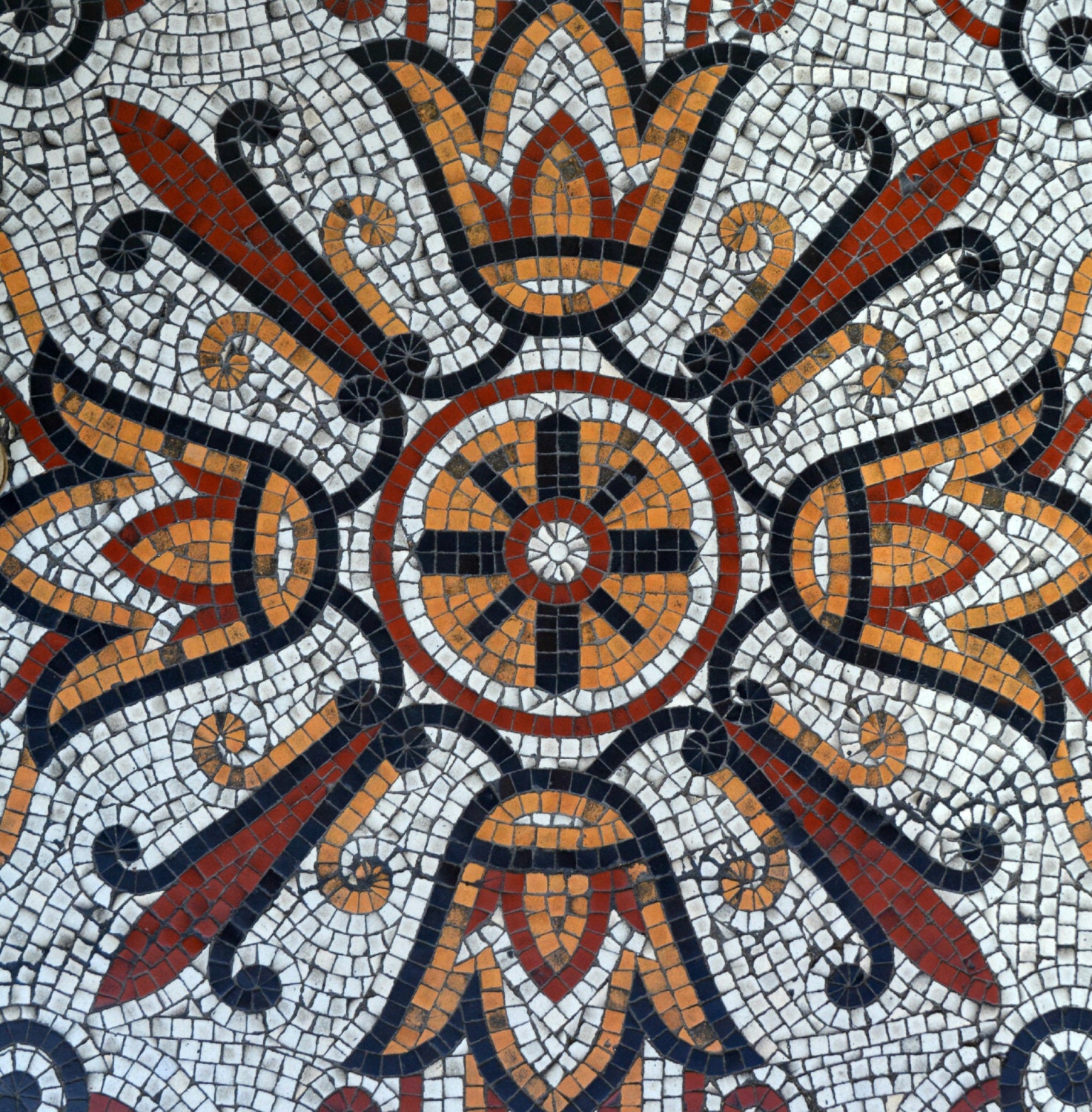 Mosaic Floor Digital Print - Etsy