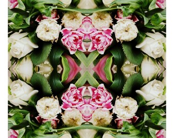 Floral Kaleidoscope l Digital Print