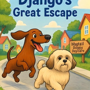 Gilbert and Django’s Great Escape. Digital ebook in easy to read and printable PDF format.