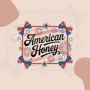 Coqueta de miel americana PNG, PNG del 4 de julio preppy, PNG del Día de los Caídos Femenino, Png vintage de EE. UU., PNG del Día de la Independencia, Tierra de la Libertad