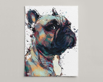 写真からカスタムペットポートレート - 印刷可能なペットイラストギフト