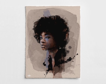 写真からカスタム水彩デジタルポートレート • パーソナライズされた手作りイラスト • ユニークなアートギフト