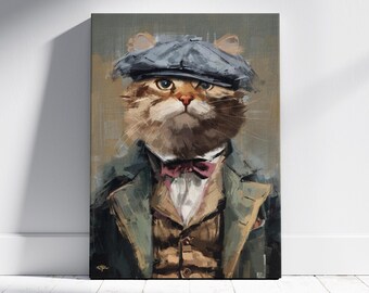 Personalised Pet Portrait,  Royal Dog Painting, Regal Cat Portrait, Funny Gift, Digital Download