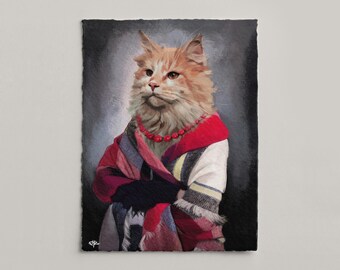 Custom Pet Portrait from Photo • Unique Hand-Illustrated Art (Digital Download)