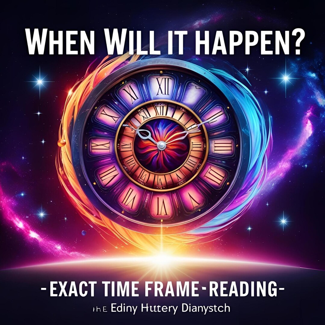 Exact Time Frame Psychic Reading, Divine Guidance - Etsy