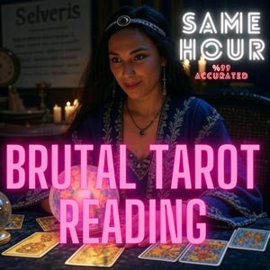 Lectura de Tarot Brutal: Visión Psíquica, Médium y Clarividente en la misma hora, Sin Edulcorantes, Completamente Detallada