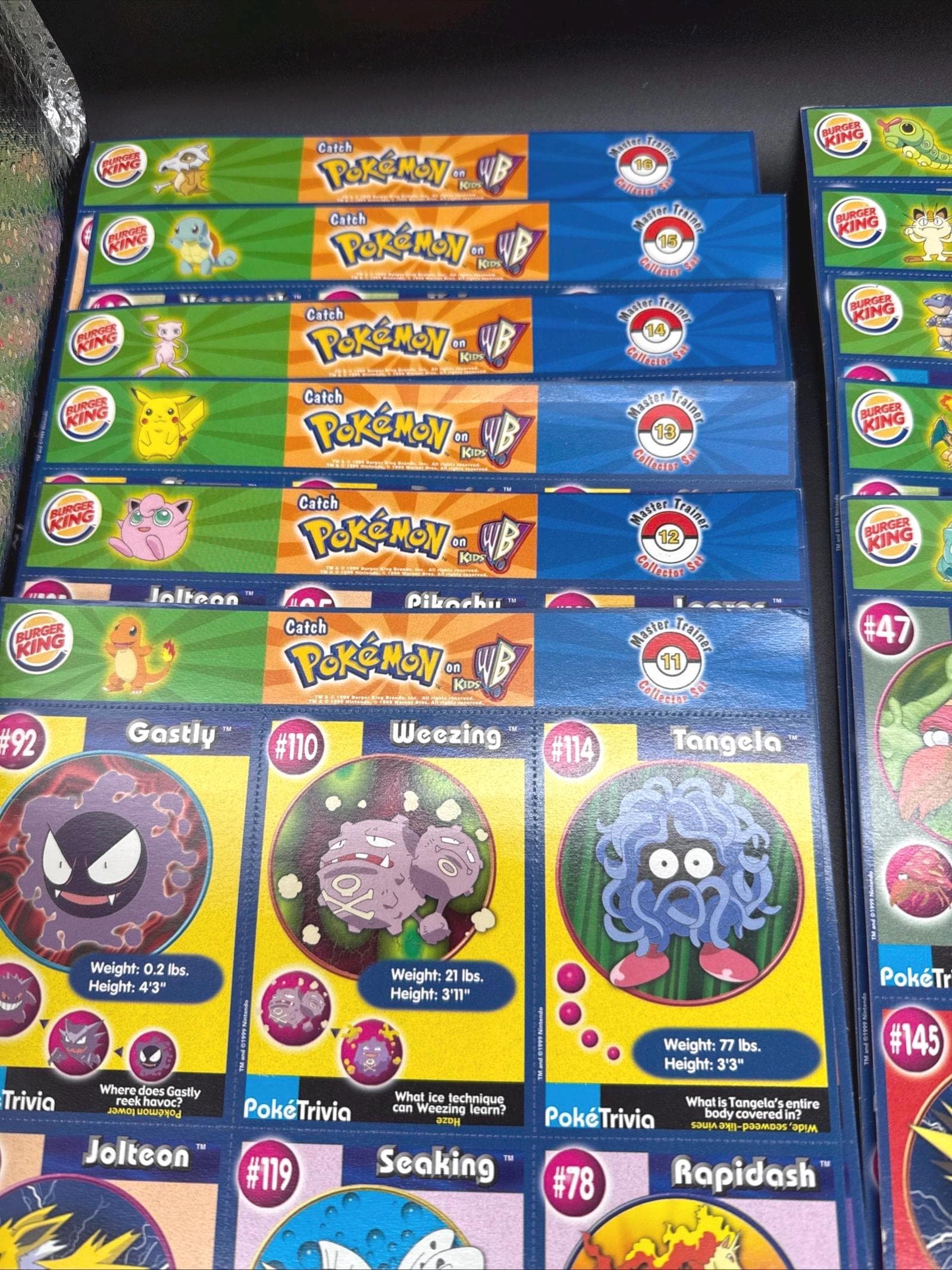 pokemon burger king cards Mewtwo - Pokemon Burger King Gold Card With Pokeball in box main image 1