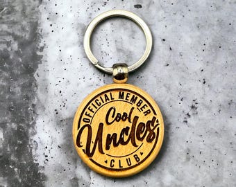 Cool Uncles Club Keychain