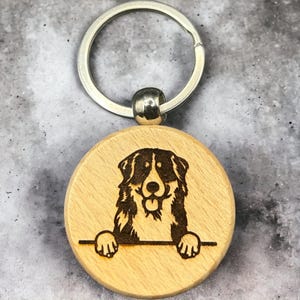 Portachiavi cane da montagna bernese
