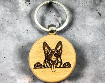 Schäferhund Hund Schlüsselanhänger