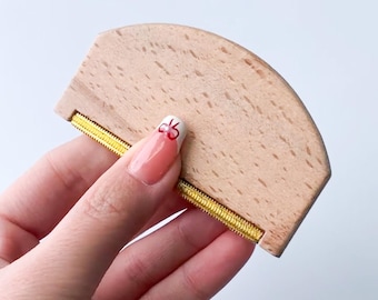Plastic-Free Wooden Lint Remover