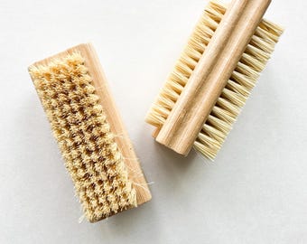 Pure Bamboo Nail Brush | Natural Bristles