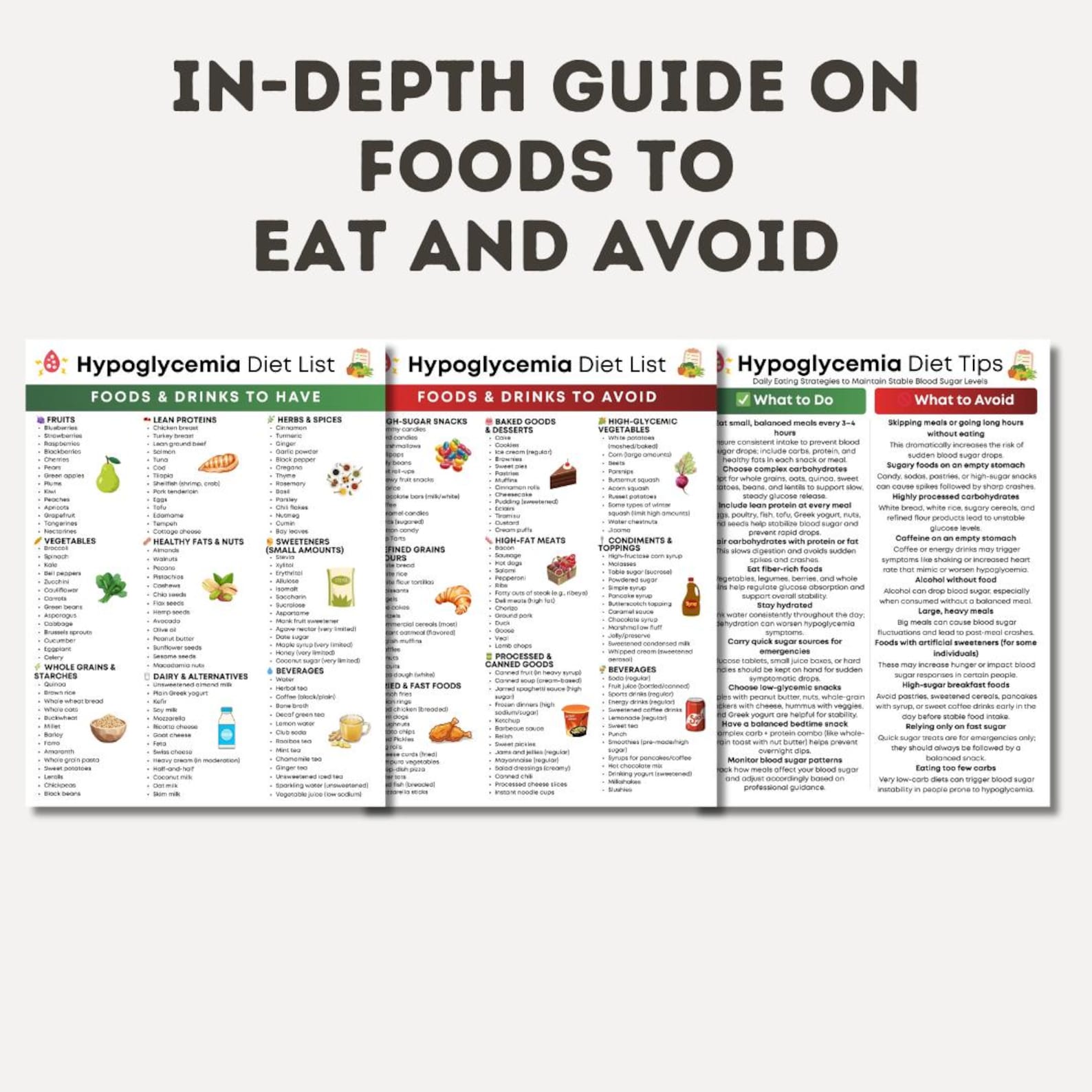 Hypoglycemia Diet Food List Printable, Low Glycemic Index Diet Food