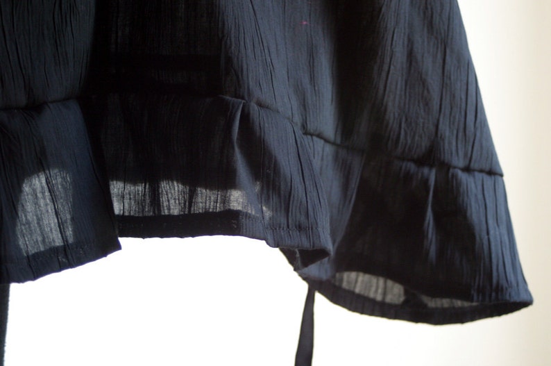 Option Coton/Lin Noir disponible uniquement pour le moment / Robe, Petite Robe Noire par NervousWardrobe sur Etsy image 5