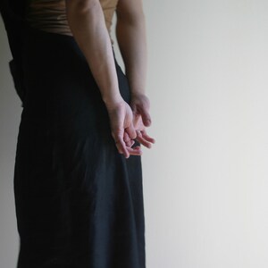 Linen Jumper Dress by NervousWardrobe on Etsy image 4