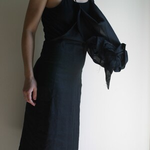 Linen Jumper Dress by NervousWardrobe on Etsy image 2