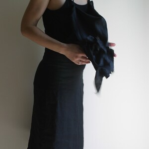 Linen Jumper Dress by NervousWardrobe on Etsy image 1