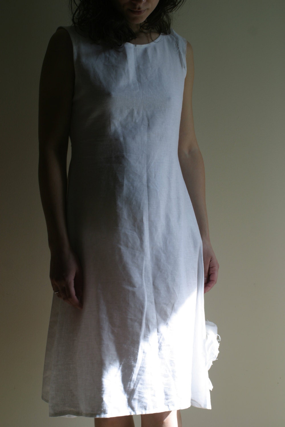 Linen Wedding Dress Alternative Wedding Dress Made to Measure/ Custom