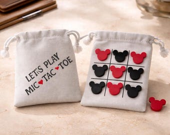 Mic Tac Toe mouse head cruise gifts Fish extender gifts pixie dust exchange travel games for kids