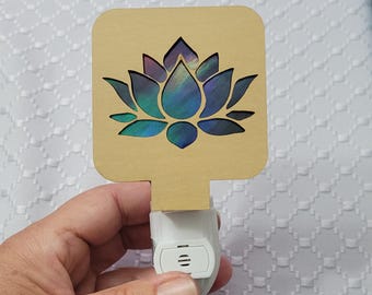 Lotus night light. Modern night light. Zen gifts .  Birthday gift for her . Home decor gifts . Relaxing decor gifts for yoga