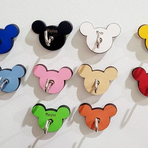 Cruise magnet hook. personalized mouse head cruise magnet kids magnet hook locker fish extender magnet