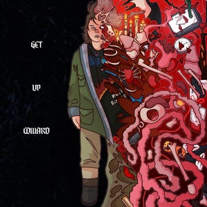 Gerard Way Foundations Of Decay Poster Print Get Up Coward My Chemical Romance