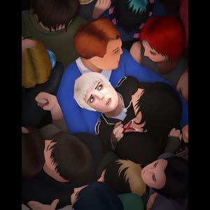 Himmel hilf uns Gerard Way My Ceramic Romance Poster Print